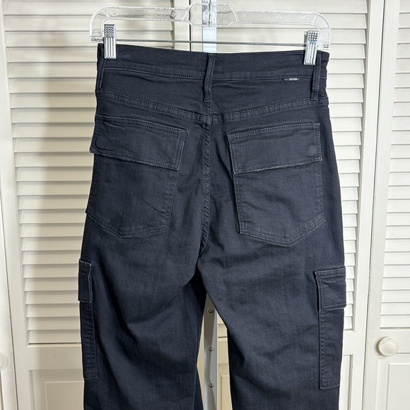 MOTHER The Rambler High Rise Cargo Ankle Jeans in Not Guilty Size 26 - Picture 11 of 16